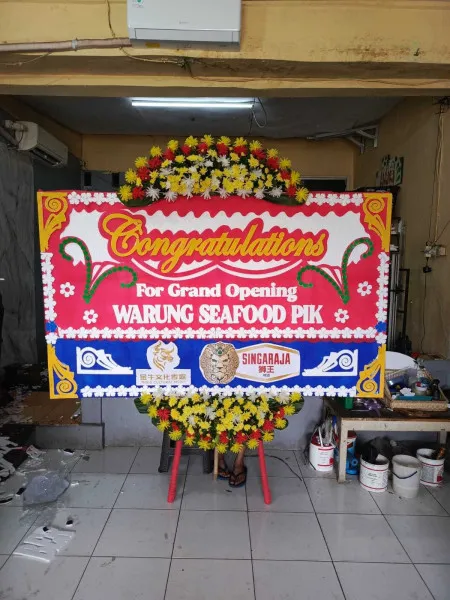 Papan Bunga Ucapan Selamat Rumah Duka Rspi Sulianti Saroso