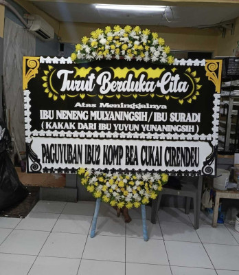 Papan Bunga Rumah Duka Rspi Sulianti Saroso